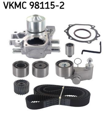 Pompe à eau + kit de courroie de distribution (Kit courroie de distribution) SKF ref. VKMC 98115-2